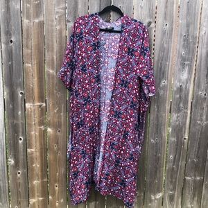 Torrid size 1/2 multi-coloured kimono/ duster